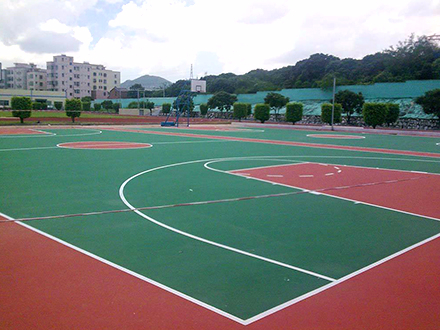 廠家直銷丙稀酸無毒環保綠化跑道 承接學校、廣場、公園丙稀酸跑道工程
